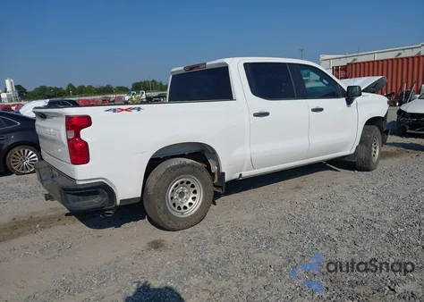 2024 Chevrolet Silverado K1500 из США, поврежденный, VIN 1GCUDAED4RZ106919